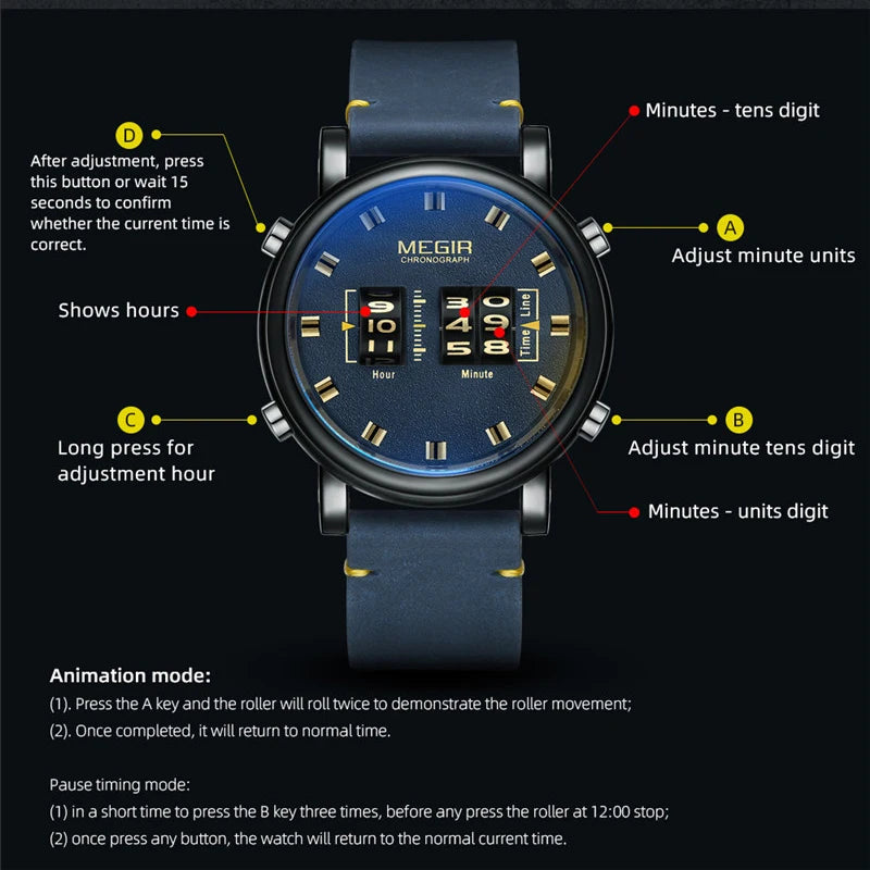 Roller Pointer Watch