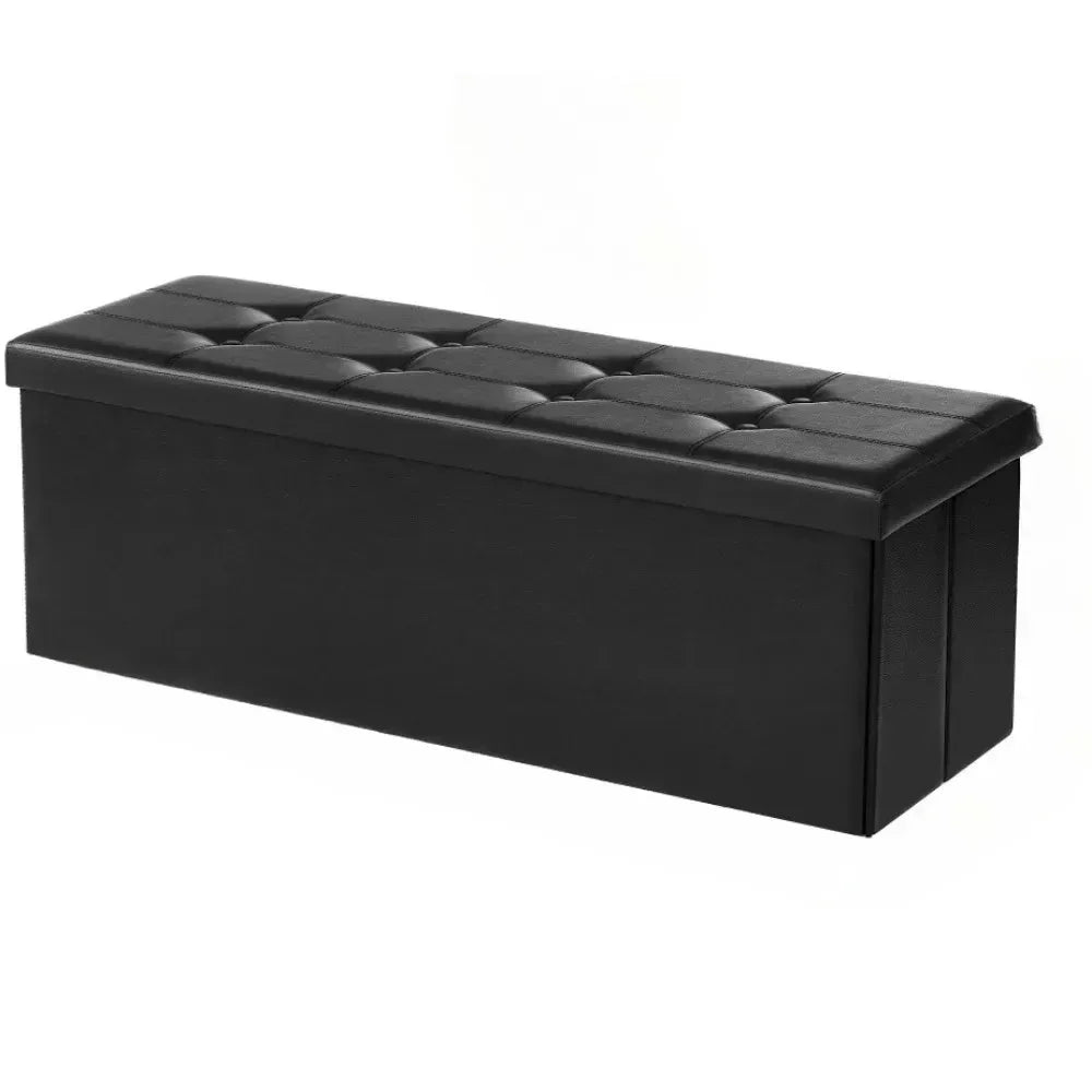 Mod Leather Footstool